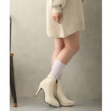 ポインテッドトゥ プラットフォーム ストレッチ | DEMETER | 詳細画像25