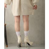 ポインテッドトゥ プラットフォーム ストレッチ | DEMETER | 詳細画像26