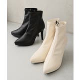 ポインテッドトゥ プラットフォーム ストレッチ | DEMETER | 詳細画像3