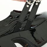 【25年春夏再販】厚底太ヒール☆ビジューバックルベルト ローファーパンプス | DEMETER | 詳細画像24 