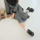 【25年春夏再販】厚底太ヒール☆ビジューバックルベルト ローファーパンプス | DEMETER | 詳細画像4 