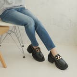 厚底ソール☆チェーンモチーフ ローファーシューズ | DEMETER | 詳細画像15