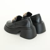 厚底ソール☆チェーンモチーフ ローファーシューズ | DEMETER | 詳細画像35