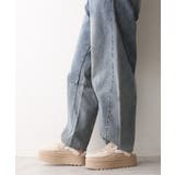 【25年秋冬新作】厚底 プラットフォーム スリッポン ボアサンダル | DEMETER | 詳細画像25 