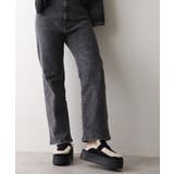 【25年秋冬新作】厚底 プラットフォーム スリッポン ボアサンダル | DEMETER | 詳細画像8 