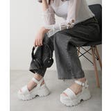 【25年春夏再販】厚底 2段ボリュームソール スポーツMIX | DEMETER | 詳細画像11 