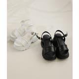 【25年春夏再販】厚底 2段ボリュームソール スポーツMIX | DEMETER | 詳細画像16 