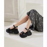 【25年春夏再販】厚底 2段ボリュームソール スポーツMIX | DEMETER | 詳細画像18 