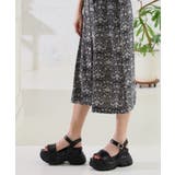 【25年春夏再販】厚底 2段ボリュームソール スポーツMIX | DEMETER | 詳細画像22 