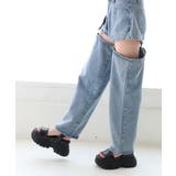 【25年春夏再販】厚底 2段ボリュームソール スポーツMIX | DEMETER | 詳細画像25 