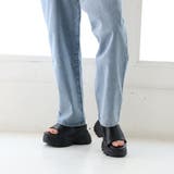 【24年春夏新作】厚底 2段ボリュームソール スポーツMIX ミュールサンダル | DEMETER | 詳細画像11 