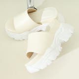 【24年春夏新作】厚底 2段ボリュームソール スポーツMIX ミュールサンダル | DEMETER | 詳細画像15 