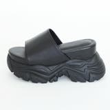 【24年春夏新作】厚底 2段ボリュームソール スポーツMIX ミュールサンダル | DEMETER | 詳細画像34 