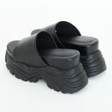 【24年春夏新作】厚底 2段ボリュームソール スポーツMIX ミュールサンダル | DEMETER | 詳細画像35 