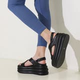 【24年春夏新作】厚底 3段ソール バックバンド クロスベルトサンダル | DEMETER | 詳細画像10 