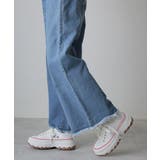 【24年春夏新作】厚底 ボリュームソール レースアップ ローカットスニーカー | DEMETER | 詳細画像19