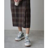 【24年春夏新作】厚底 ボリュームソール レースアップ ローカットスニーカー | DEMETER | 詳細画像24