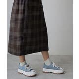 【24年春夏新作】厚底 ボリュームソール レースアップ ローカットスニーカー | DEMETER | 詳細画像25