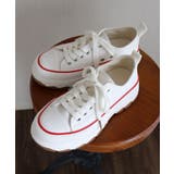 【24年春夏新作】厚底 ボリュームソール レースアップ ローカットスニーカー | DEMETER | 詳細画像35