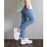 【24年春夏新作】厚底 ボリュームソール レースアップ ローカットスニーカー | DEMETER | 詳細画像37