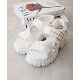 【25年春夏新作】厚底 トラックソール ベルクロ スポーツサンダル | DEMETER | 詳細画像11