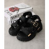 【25年春夏新作】厚底 トラックソール ベルクロ スポーツサンダル | DEMETER | 詳細画像3