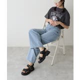 【25年春夏新作】厚底 トラックソール ベルクロ スポーツサンダル | DEMETER | 詳細画像5