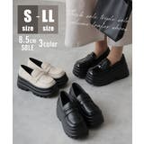 【25年春夏再販】厚底 トリプルソール ボリューム ローファーシューズ | DEMETER | 詳細画像1 