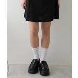 【25年春夏再販】厚底 トリプルソール ボリューム ローファーシューズ | DEMETER | 詳細画像14 