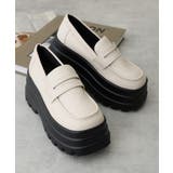 【25年春夏再販】厚底 トリプルソール ボリューム ローファーシューズ | DEMETER | 詳細画像18 