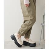 【25年春夏再販】厚底 トリプルソール ボリューム ローファーシューズ | DEMETER | 詳細画像22 