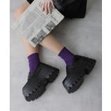 【25年春夏再販】厚底 トリプルソール ボリューム ローファーシューズ | DEMETER | 詳細画像28 