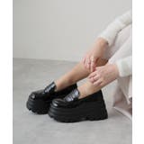 【25年春夏再販】厚底 トリプルソール ボリューム ローファーシューズ | DEMETER | 詳細画像36 