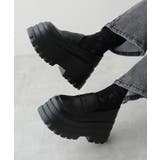 【25年春夏再販】厚底 トリプルソール ボリューム ローファーシューズ | DEMETER | 詳細画像5 