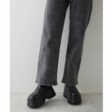 【25年春夏再販】厚底 トリプルソール ボリューム ローファーシューズ | DEMETER | 詳細画像7 