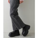 【25年春夏再販】厚底 トリプルソール ボリューム ローファーシューズ | DEMETER | 詳細画像8 