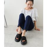 【25年春夏新作】厚底 ダブルソール スパンコール スライドサンダル | DEMETER | 詳細画像13