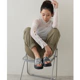 【25年春夏新作】厚底 ダブルソール スパンコール スライドサンダル | DEMETER | 詳細画像35