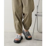 【25年春夏新作】厚底 ダブルソール スパンコール スライドサンダル | DEMETER | 詳細画像36