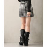 【25年秋冬新作】厚底 ボリュームソール ミドル カバーブーツ | DEMETER | 詳細画像17 