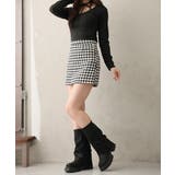 【25年秋冬新作】厚底 ボリュームソール ミドル カバーブーツ | DEMETER | 詳細画像18 