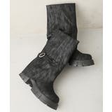 【25年秋冬新作】厚底 ボリュームソール ミドル カバーブーツ | DEMETER | 詳細画像2 