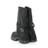 【25年秋冬新作】厚底 ボリュームソール ミドル カバーブーツ | DEMETER | 詳細画像29 