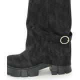 【25年秋冬新作】厚底 ボリュームソール ミドル カバーブーツ | DEMETER | 詳細画像32 