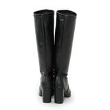 【25年秋冬新作】チャンキーヒール プレーン ストレッチロングブーツ | DEMETER | 詳細画像38 