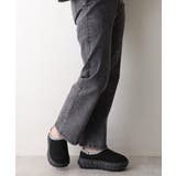 【25年秋冬新作】厚底 凹凸ソール ボリュームファー ムートンシューズ | DEMETER | 詳細画像10 