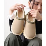 【25年秋冬新作】厚底 凹凸ソール ボリュームファー ムートンシューズ | DEMETER | 詳細画像31 