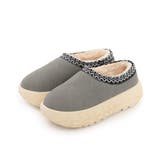 【25年秋冬新作】厚底 凹凸ソール ボリュームファー ムートンシューズ | DEMETER | 詳細画像40 