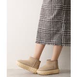 【25年秋冬新作】厚底 凹凸ソール ボリュームファー ショート ムートンブーツ | DEMETER | 詳細画像37 