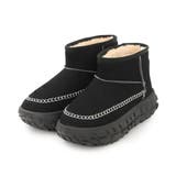 【25年秋冬新作】厚底 凹凸ソール ボリュームファー ショート ムートンブーツ | DEMETER | 詳細画像41 